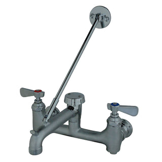 Commercial Commercial Faucet in Rough/Polished Chrome