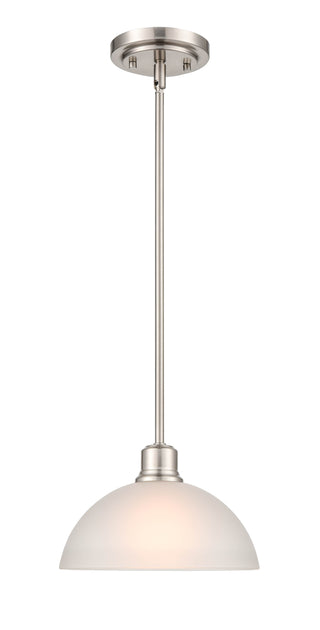 Amberle 1-Light Pendant light Brushed Nickel