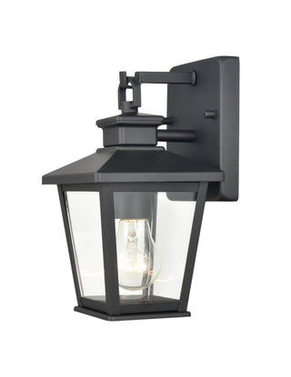 Bellmon 1-Light Outdoor Wall Sconce Powder Coated Black