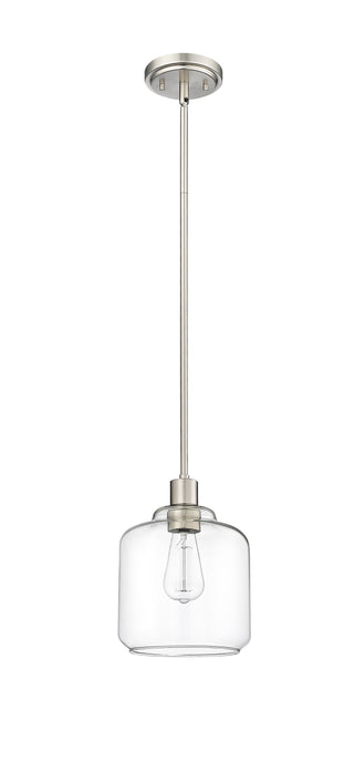 Asheville 1-Light Mini-Pendant Light Brushed Nickel