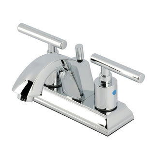 Manhattan 4 Inch Centerset Bathroom Faucet in Polished Chrome