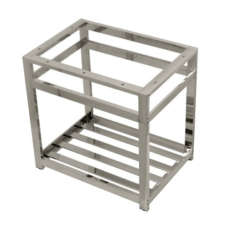 Kingston Commercial 31 Inch Console Sink in Polished Nickel