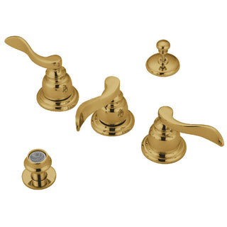 NuWave French Bidet Faucet in Polished Brass