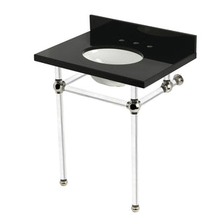 Templeton 30 Inch Console Sink in Polished Nickel