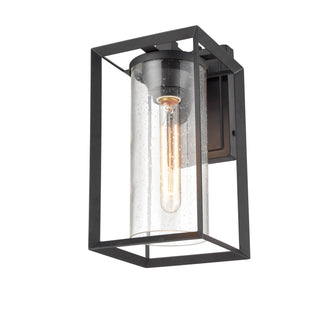 Wheatland 1-Light Outdoor Wall Sconce Powder Coated Black