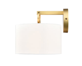 Braxstan 1-Light Wall Sconce Vintage Brass