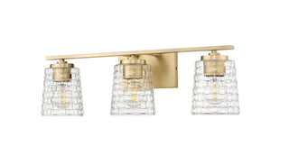 Saben 3-Light Vanity Vintage Brass