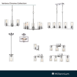 Verlana 1-Light Pendant light Chrome