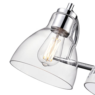 Knightsdale 25.25" 3-Light Vanity - Chrome