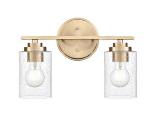 Moven 14.25" Wide 2-Light Vanity - Modern Gold