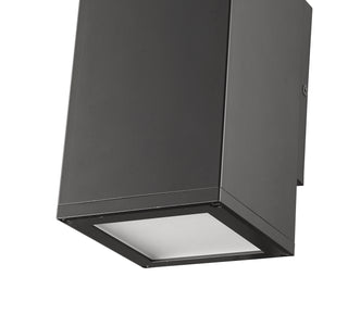 Vegas 1-Light Outdoor Wall Sconce Powder Coated Black