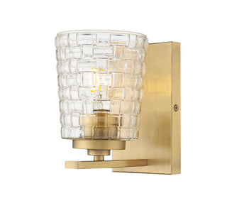 Saben 1-Light Wall Sconce Vintage Brass