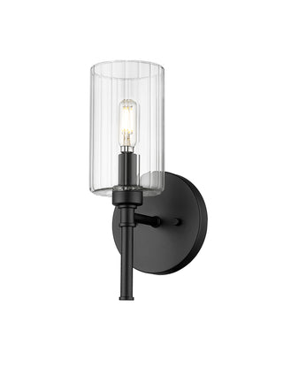 Chastine 1-Light Wall Sconce Matte Black