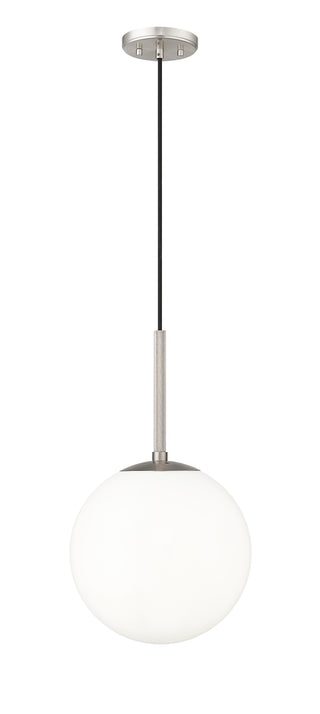 Kairo 12" Wide 1-Light Pendant - Brushed Nickel