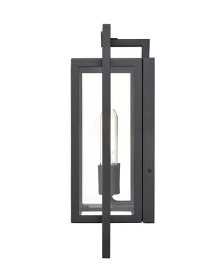 Agatha 2-Light Outdoor Wall Sconce Textured Black