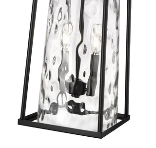 Dutton 2-Light Outdoor Wall Sconce Powder Coated Black