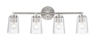 Ashli 4-Light Vanity Brushed Nickel