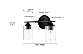 2-Light Vanity Chrome
