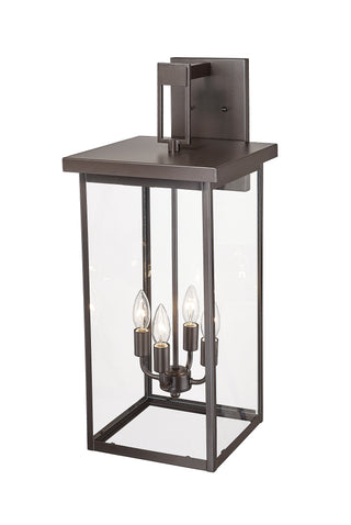 Barkeley 4-Light Outdoor Wall Sconce Powder Coated Bronze