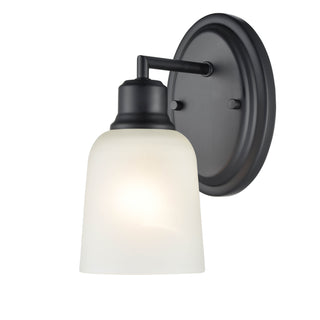 Amberle 1-Light Wall Sconce Matte Black