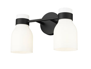 Corella 2-Light Vanity Matte Black