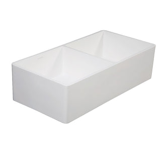 Arcticstone 36 Inch Farmhouse Kitchen Sink in White