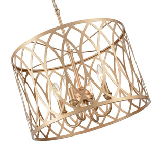 Arelyn 4-Light Pendant light Painted Modern Gold