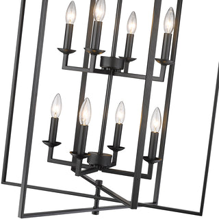 Nellis 8-Light Pendant light Matte Black