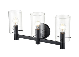 Apolla 3-Light Vanity Matte Black