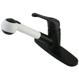 Wyndham Pull-Out Kitchen Faucet in Oil Rubbed Bronze