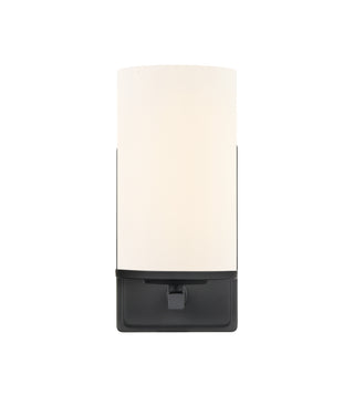 Verlana 8.75" High 1-Light Wall Sconce - Matte Black