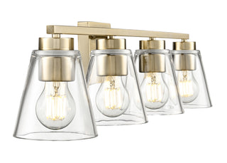 Strayhan 31" 4-Light Vanity - Modern Gold