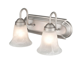 2-Light Vanity Satin Nickel