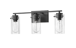 Serena 3-Light Vanity Matte Black