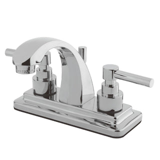 Elinvar 4 Inch Centerset Bathroom Faucet in Polished Chrome