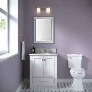Durham 2-Light Vanity Satin Nickel
