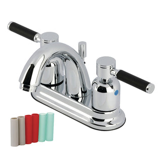 Kaiser 4 Inch Centerset Bathroom Faucet in Polished Chrome