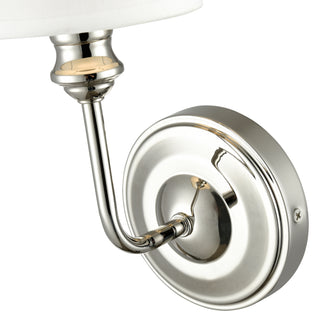 Leena 1-Light Wall Sconce Polished Nickel