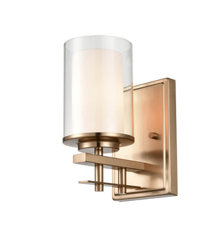 Huderson 1-Light Wall Sconce Modern Gold