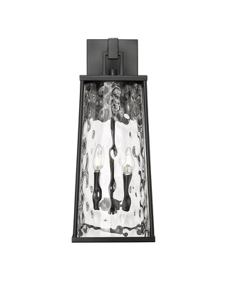Dutton 2-Light Outdoor Wall Sconce Powder Coated Black