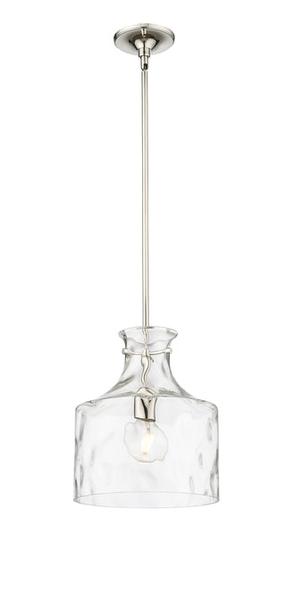 Santorini 1-Light Pendant Light Polished Nickel