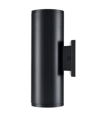 Vegas LED Outdoor Wall Sconce Powder Coated Black