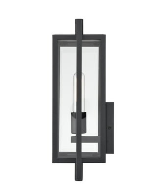Rankin 1-Light Outdoor Wall Sconce Textured Black