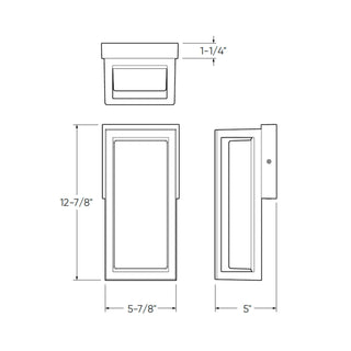 Dals Connect PRO Smart cage sconce, with smart button