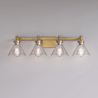 Barlon 34.75" 4-Light Vanity - Vintage Brass