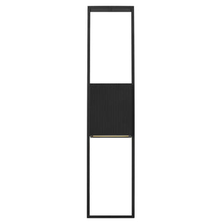 Miami Wall 32 Inch Outdoor Sconce in Sand Black Finish