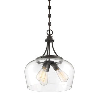 Octave 3-Light Pendant in English Bronze