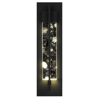 Rivera 20 Inch Outdoor Wall Sconce in Sand Black Finish