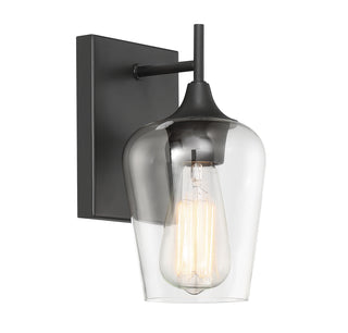 Octave 1-Light Wall Sconce in English Bronze