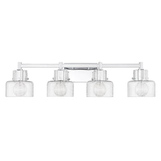 Dover 4-Light Bathroom Vanity Light in Chrome